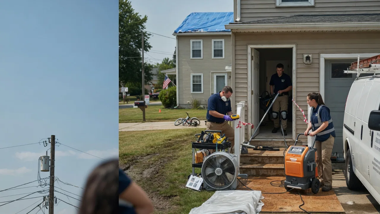 Water Damage Repair in Forestville, PA near me